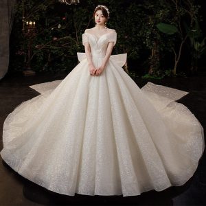 robe de mariee princesse paillette luxe