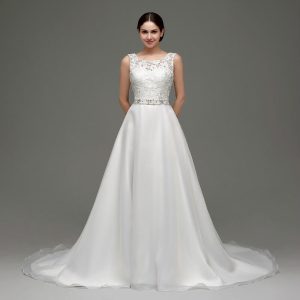 robe de mariee princesse perle